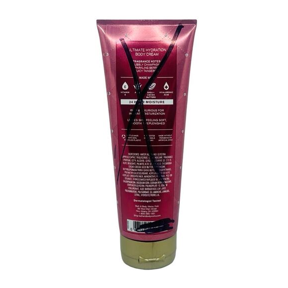 Bath & Body Works Champagne Toast Ultimate Hydration Body Cream - 8 oz / 226g - Picture 2 of 2